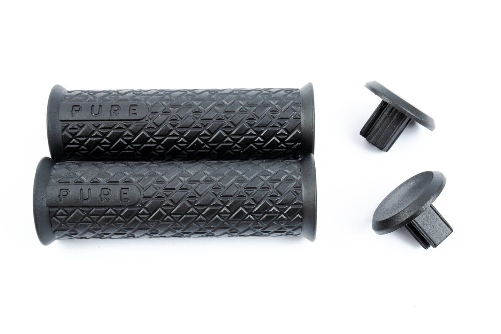 Pure Electric Parts Handlebar Grip Pair with End Caps