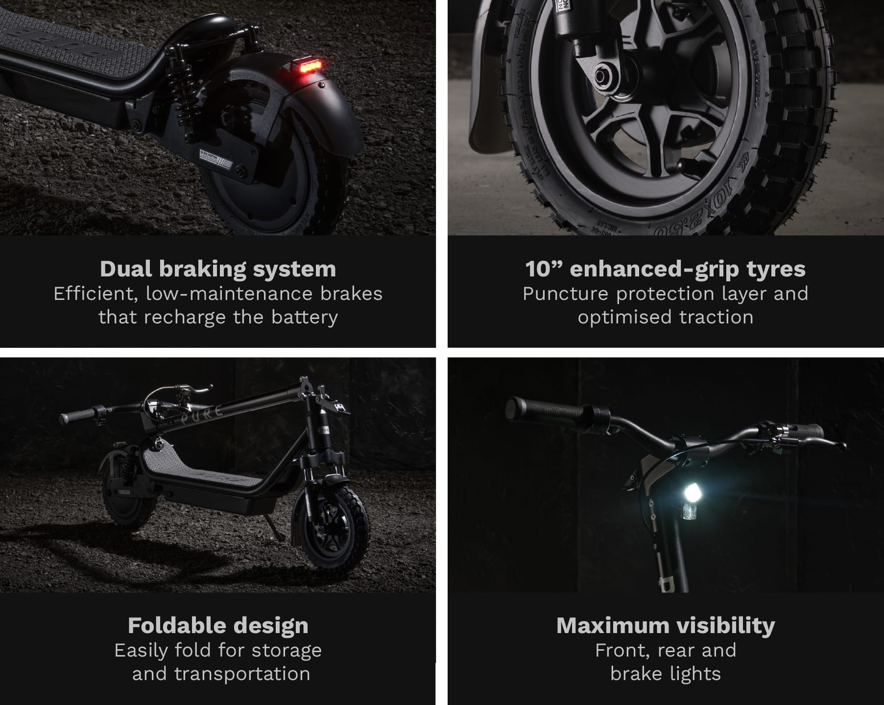 Pure Electric Scooter Air⁵ Pro+ Suspension