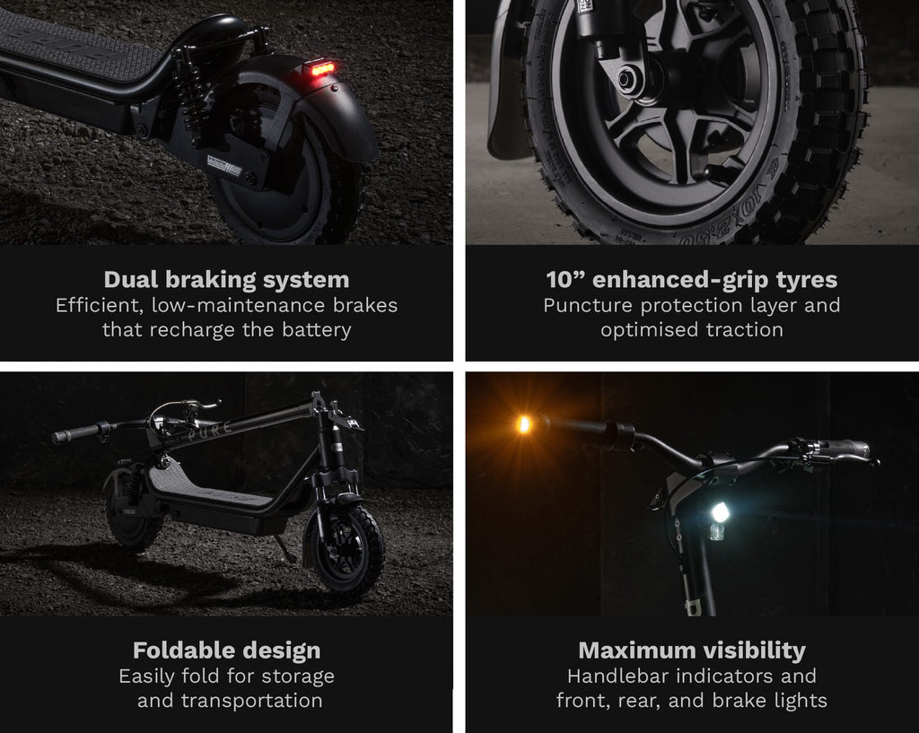 Pure Electric Scooter Air⁵ Ultra Suspension