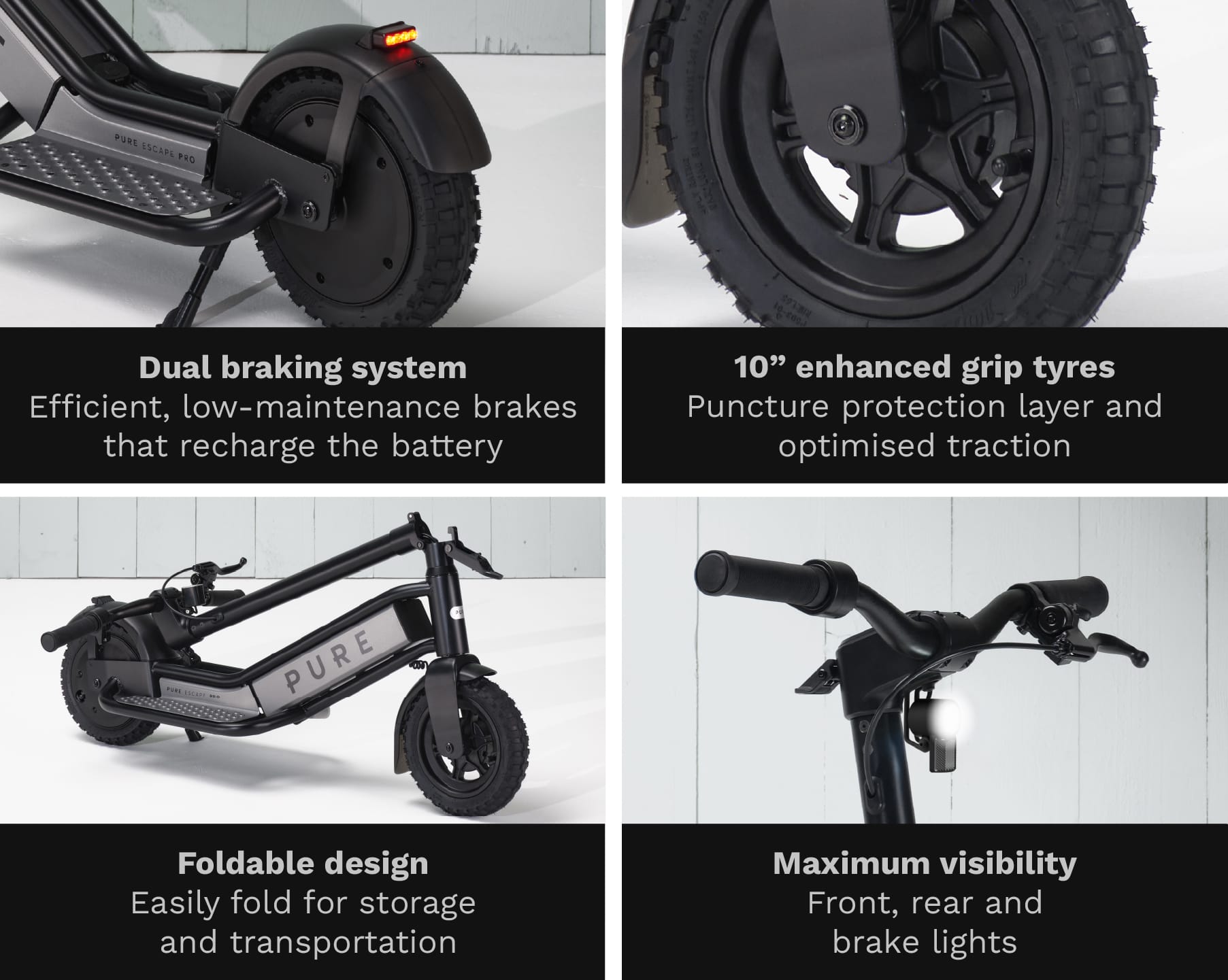 Pure Electric Scooter Escape Pro