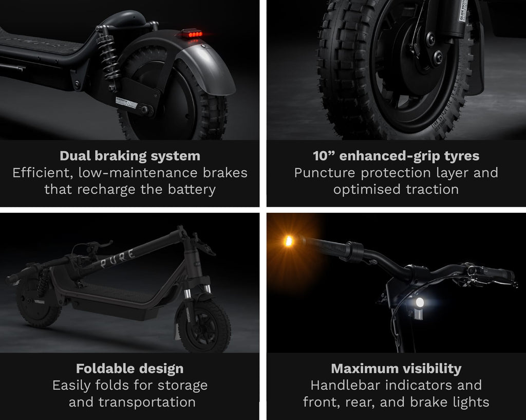 Pure Scooter AIR⁶ SUSPENSION