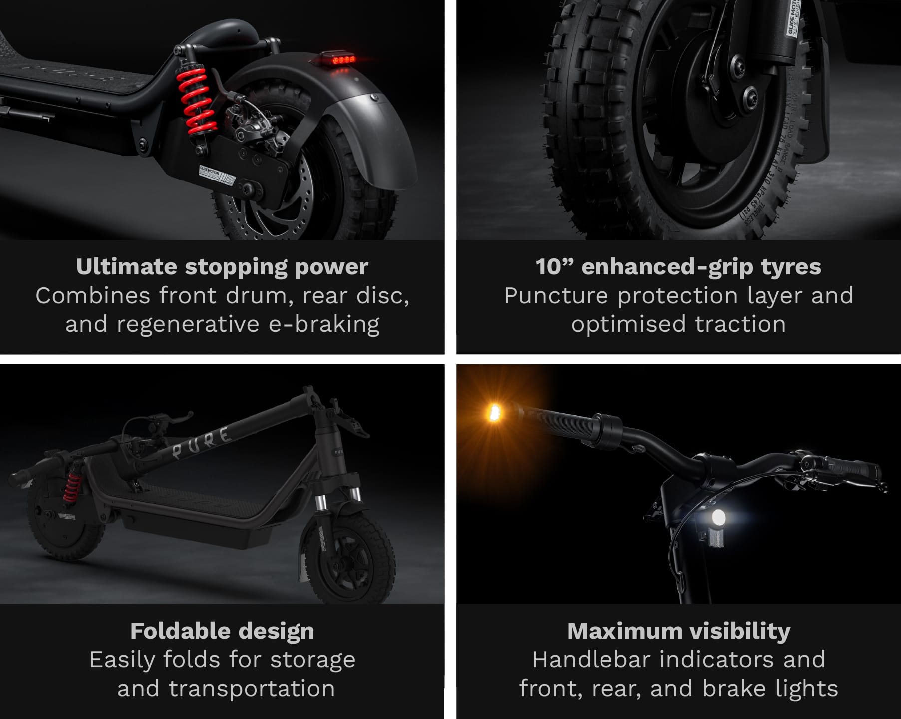 Pure Scooter AIR⁶ ULTRA MAX SUSPENSION