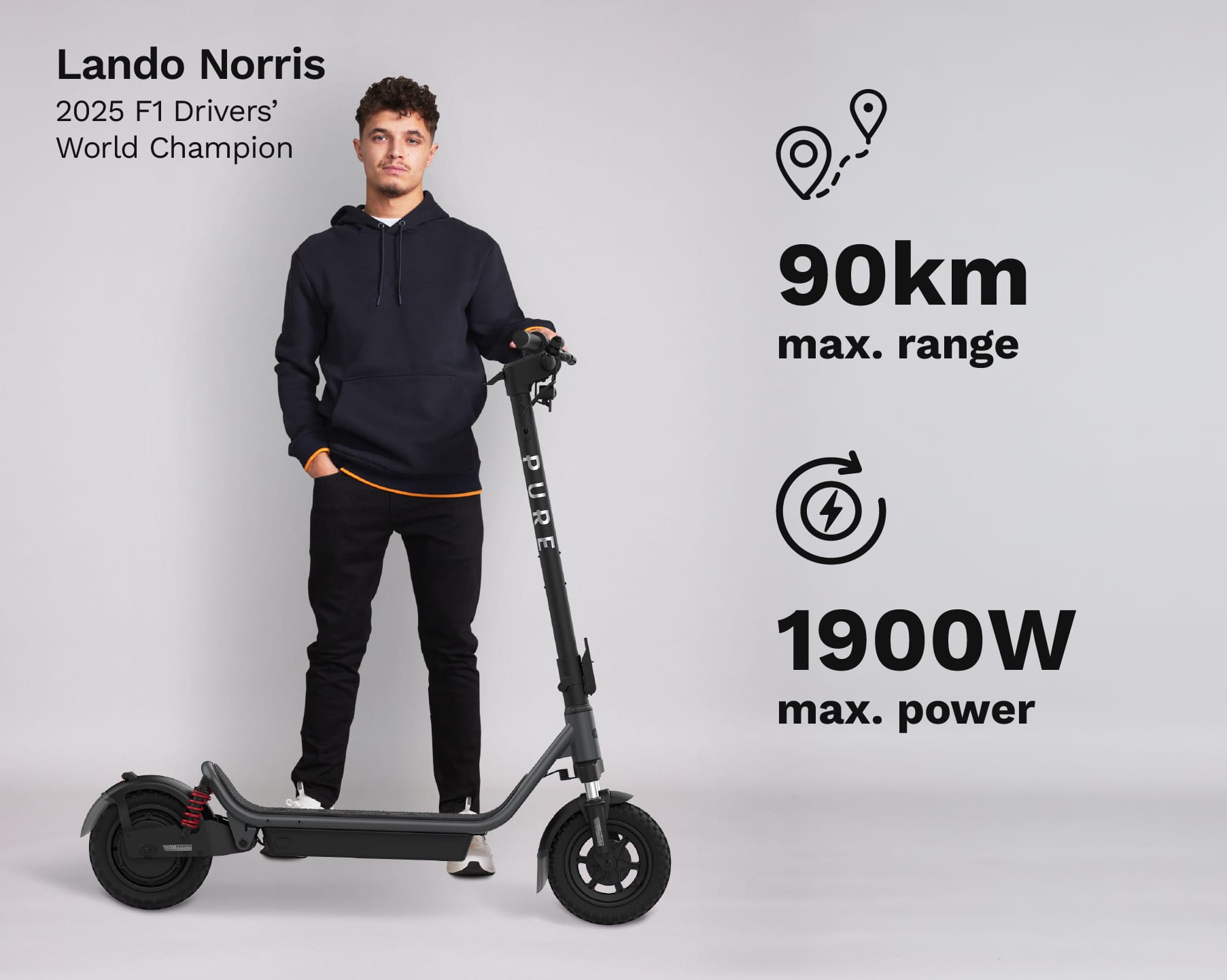 Pure Scooter AIR⁶ ULTRA MAX SUSPENSION