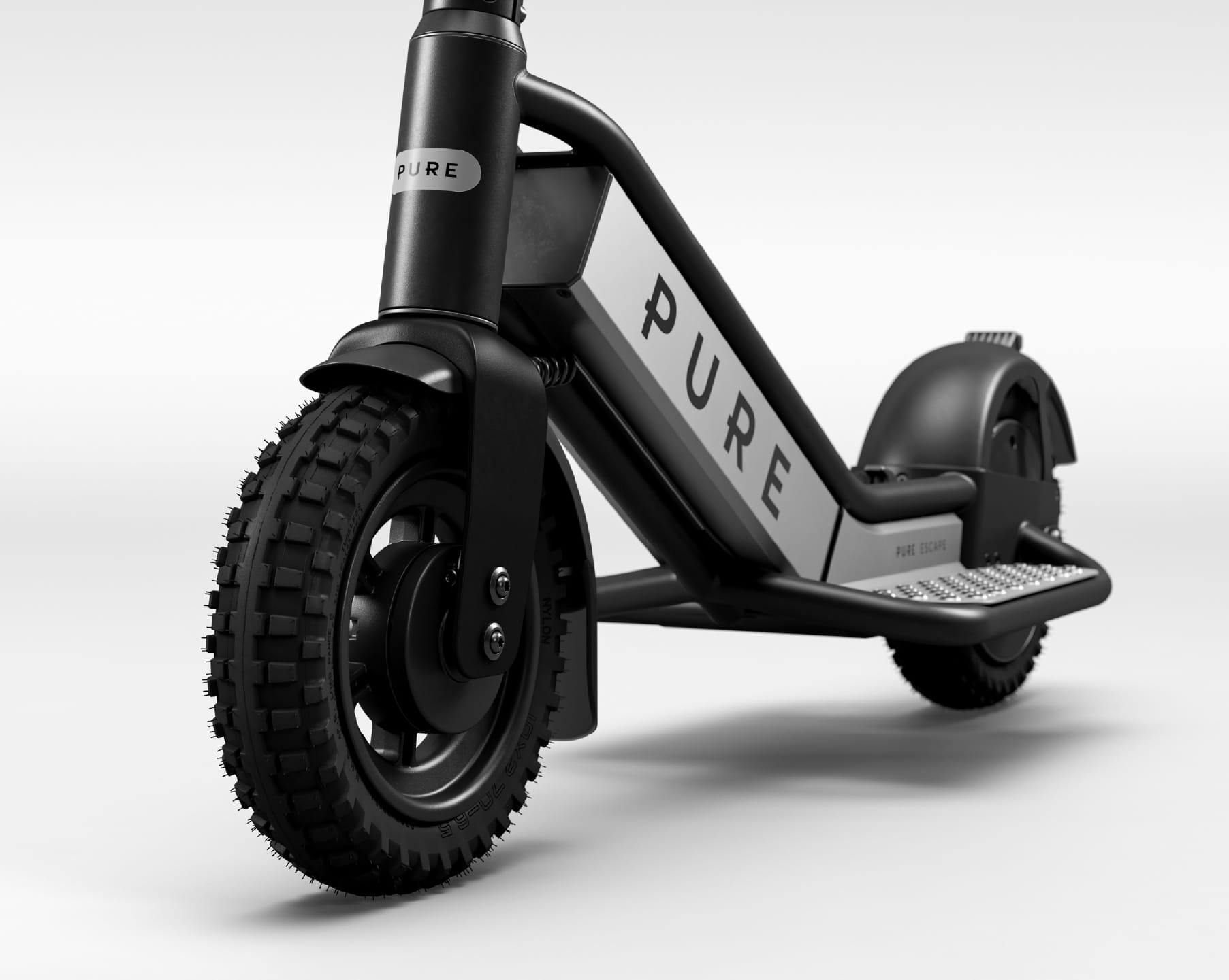 Pure Scooter Black & Gunmetal Escape