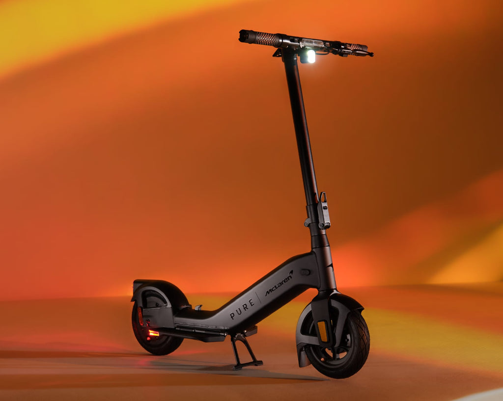 Pure Scooter Black Pure x McLaren Black
