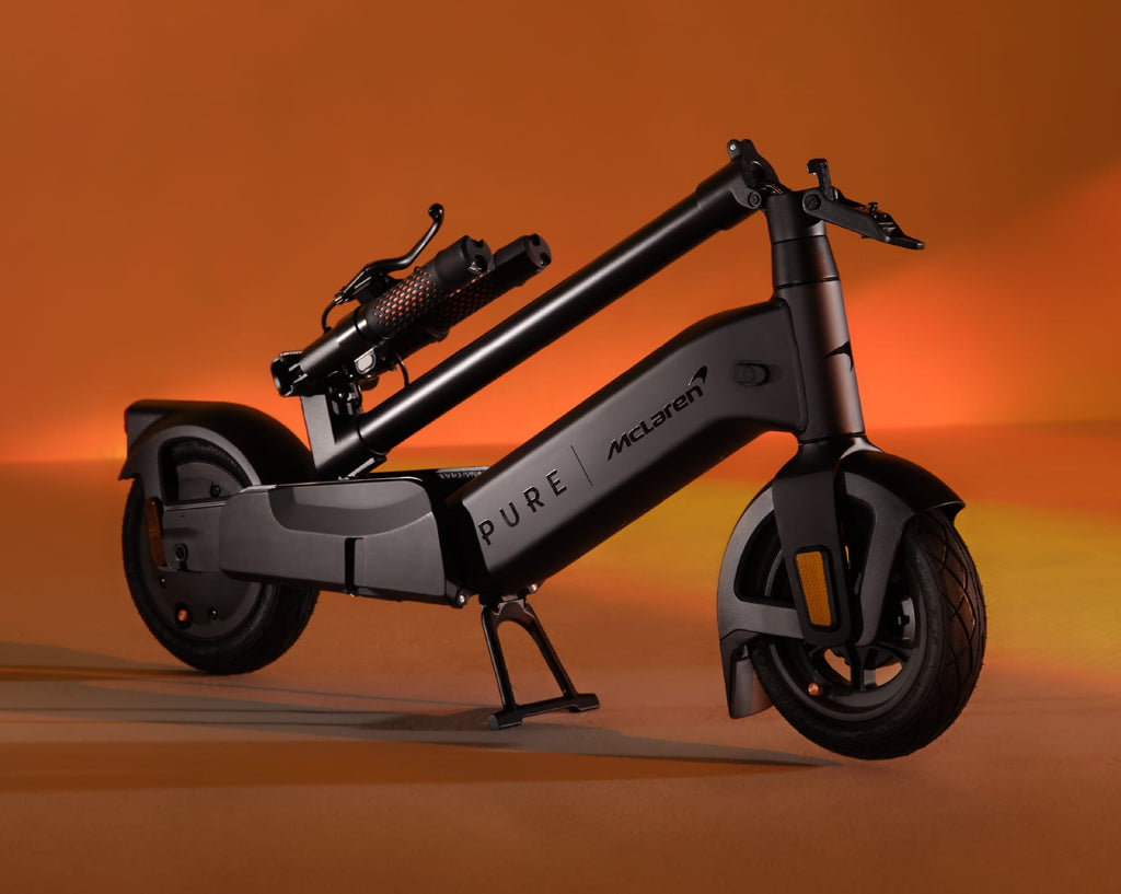 Pure Scooter Black Pure x McLaren Black