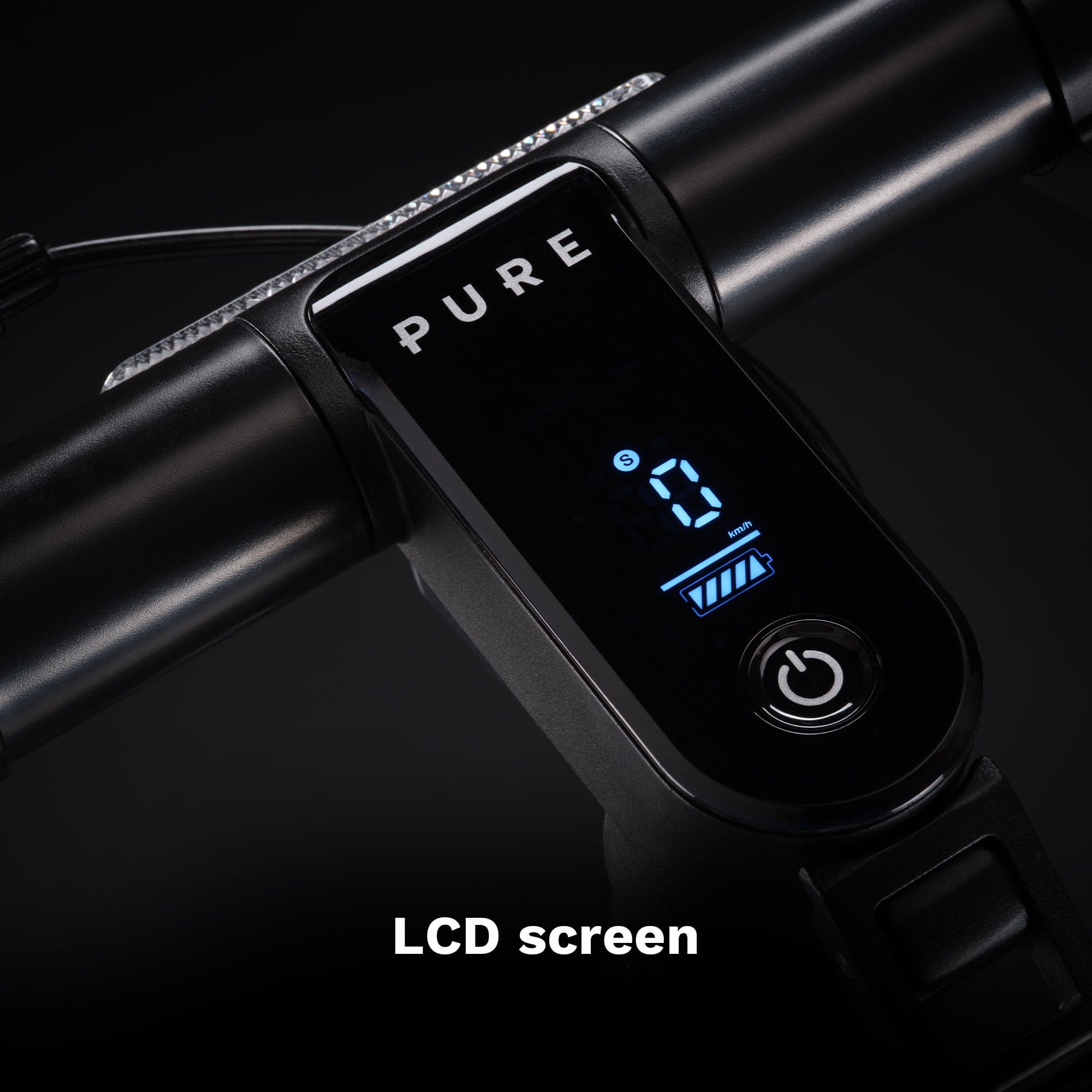 Pure Scooter Matte Black Air³ Pro